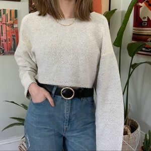 American Apparel crop sweater